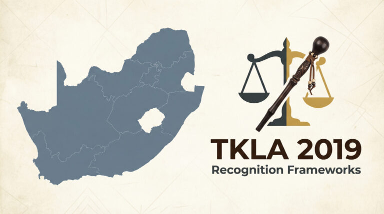 TRADITIONAL AND KHOI-SAN LEADERSHIP ACT 3 OF 2019. Image for illustration only.