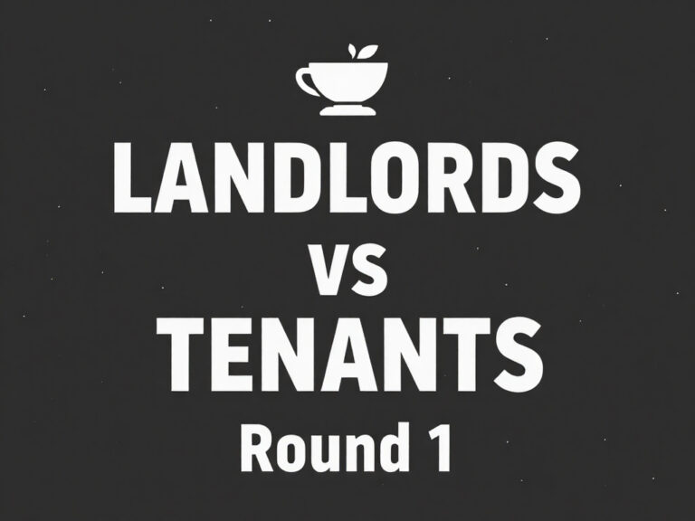 Rental Housing Act Landlords and tenants. Hypothetical scenarios. Image for illustration.